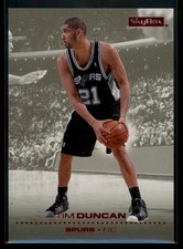 2008-09 SkyBox Ruby #144 Tim Duncan /50 picture