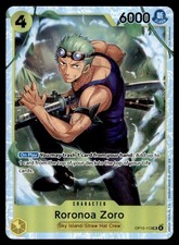 Roronoa Zoro OP15-113 Super Rare Adventure on Kami's Island One Piece Foil NM picture