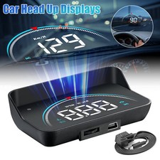 Car OBD2 HUD Head Up Display Digital Speedometer MPH KMH Compass Overspeed Alarm picture