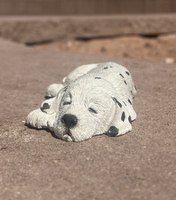 VTG 80’s Sandra Brie Sandicast Dalmatian Figurine Sculpture Signed  picture