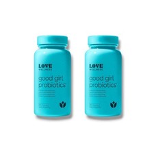 Love Wellness Good Girl Probiotics, 60 Caps (2 SET) Exp 8/27, Previous Packaging picture