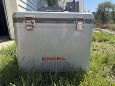 Cooler 19 Quart Leak Proof Air Tight Drybox Silver UC19S Engel 19qt picture