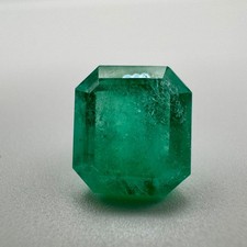 4.6 Ct Natural Colombian Emerald - Emerald Cut - Loose Gemstone picture