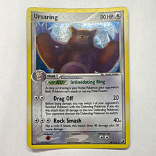 Pokemon TCG Ursaring 18/115 EX Unseen Forces Holo Rare 80 HP EN 2005 picture