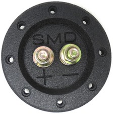 Steve Meade SMD Single Box Terminals Heavy Duty Grade 8 Hardware PVC Black picture