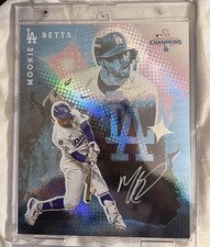 2025 Fanatics Emanate 8x10 Mookie Betts Auto Cotton Candy Halftone Ssp Dodgers picture