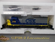 PROTO 2000 ~ CSX GP38-2 LOCOMOTIVE # 2738 WITH DCC PLUG ~TESTED~HO SCALE picture