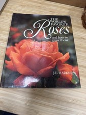 The World’s Favorite Roses J.L. Harkness 1979 Hardcover DJ Vintage Rose Book picture