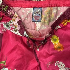 NWOT Johnny Was Silk Floral Pants XXL picture