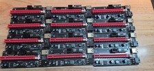 Lot of 22x PCI-E 1x to PCI-E 16X Riser Adapters picture