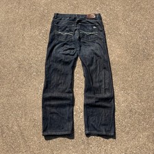 Vintage Lacoste Hawk Model 376 Jeans W34 L34 Dark Wash Excellent Straight Leg picture