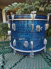 Rogers Holiday Bass Drum - Blue Onyx 1960s picture