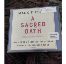 A Sacred Oath Biography Audio Book  Mark T. Esper picture
