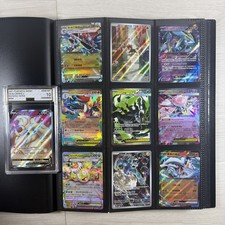 Big 100+ Pokémon Card Lot Modern and Vintage Binder Collection (Binder Included) picture
