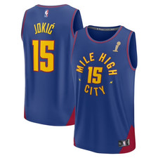 Fanatics Denver Nuggets Nikola Jokic #15 2023 Champions Youth Basketball Jersey picture