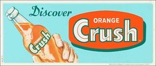 DISCOVER ORANGE CRUSH SODA POP 24