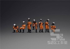 1/144 1/100 1/60 Scale Maintenance Ground Crew Scene Figures Miniature Model picture