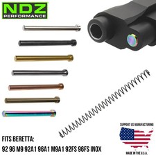 NDZ Beretta 92 92FS 96 96FS M9 INOX Guide Rod Assembly Stainless Steel PVD picture