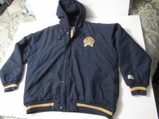 vintage Starter Notre Dame jacket with hood full zipper XL picture