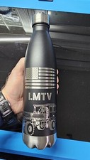 MILITARY LMTV M1078 Water/Liquid Stainless Steel Bottle (Holds 25oz Hot or Cold) picture