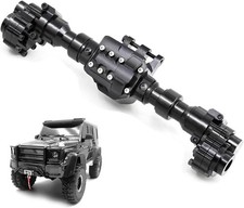 1/10 RC Crawler Car Aluminum Alloy Front and Rear Axle Housing Set Compatible.. picture