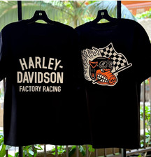 Harley Davidson Factory Racing Team Pullover Unisex T-Shirt Size S-5XL picture