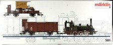 CR136 - MARKLIN 1 5501 - PRUSSIAN FREIGHT TRAIN SET KPEV EP. II- NEW picture
