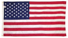 American Flag 3'x5' Nylon - Certified Made in USA - Sewn Stripes & Embroidered picture