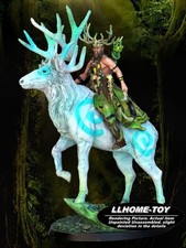 1/24 7CM tall elk warrior 3d Print Garage Kit Model Unpainted Statue Figure picture