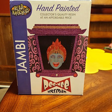 NECA Head Knockers Pee-wee Herman Jambi Hand Painted Resin Figure picture