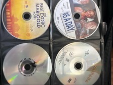 HUGE DVD MOVIE LOT - 138 DISCS IN ZIPPER BINDER picture