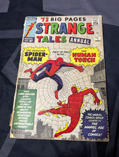 Marvel Comics Strange Tales Annual #2 1963 Silver Age Spider-Man Human Torch picture