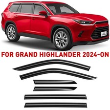 Rain Guards Vent Visors Shade for 2024-2026 Toyota Grand Highlander picture