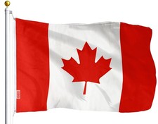 3x5 Canada Flag Canadian Banner Pennant 3x5 Foot Indoor Outdoor picture
