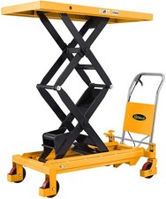APOLLOLIFT Double Scissor Lift Table Truck Jack Platform Cart 330lb 770lb 1760lb picture