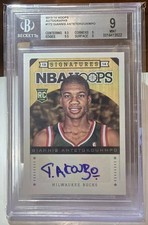 2013-14 NBA Hoops - Signatures Giannis Antetokounmpo #172 (AU, RC) picture
