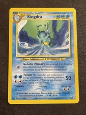 Pokemon TCG Kingdra 19/64 Neo Revelation 2001 - NM/LP Non Holo picture
