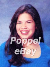 AMERICA FERRERA Senior High School Yearbook picture