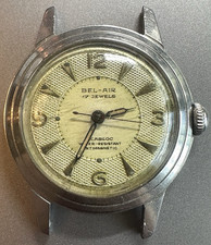 * Vintage ELOGA  BEL - AIR  Mens 33mm  17J RUNS S52 picture