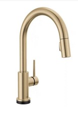 Brizo 64075LF-GLLHP Odin Touch Activation PullDown Kitchen Faucet Polished Gold picture