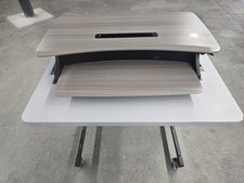 Ergotron WorkFit-T Height Adjustable Sit Stand Desktop Workstation Desk... picture