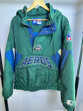 VGT Starter IHL Houston Aeros Hooded Pullover Jacket Hockey Size L *See Notes picture