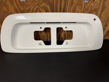 ✅ 2001-2007 Toyota Sequoia Tailgate Lift Gate Hatch License Plate Trim WHITE OEM picture