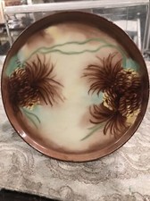Vintage Antique Noritake Nippon Hand Painted Jewelry Pin Tray Plate picture