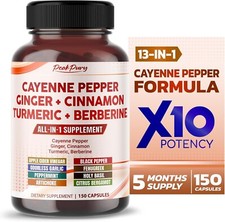 Cayenne Pepper 8000Mg Ginger 3000Mg Turmeric 2500Mg Berberine 2500Mg - Digestion picture