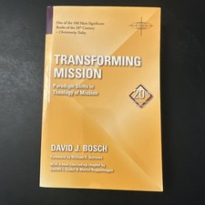 Religion : Transforming Mission Paradigm Shifts in Theology of Mission By Bosch picture