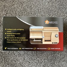 Automatic Cigarette Rolling Machine with Count Display - 8.0/6.5/5.5mm - NEW picture