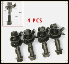 14mm Steel Car Wheel Alignment Adjustable Camber Bolts 10.9 Intensity Style 4PCS picture