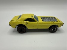 Vintage 🔥 Hot Wheels Redline Show-Off 1970 Yellow Enamel - Hong Kong  picture