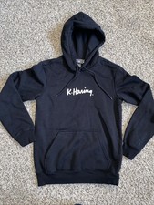 H and M Keith Harring Hoodie Sweatshirt Size x Small Black Pullover picture
